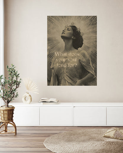 What Does Your Soul Long For? – Digital Art Print