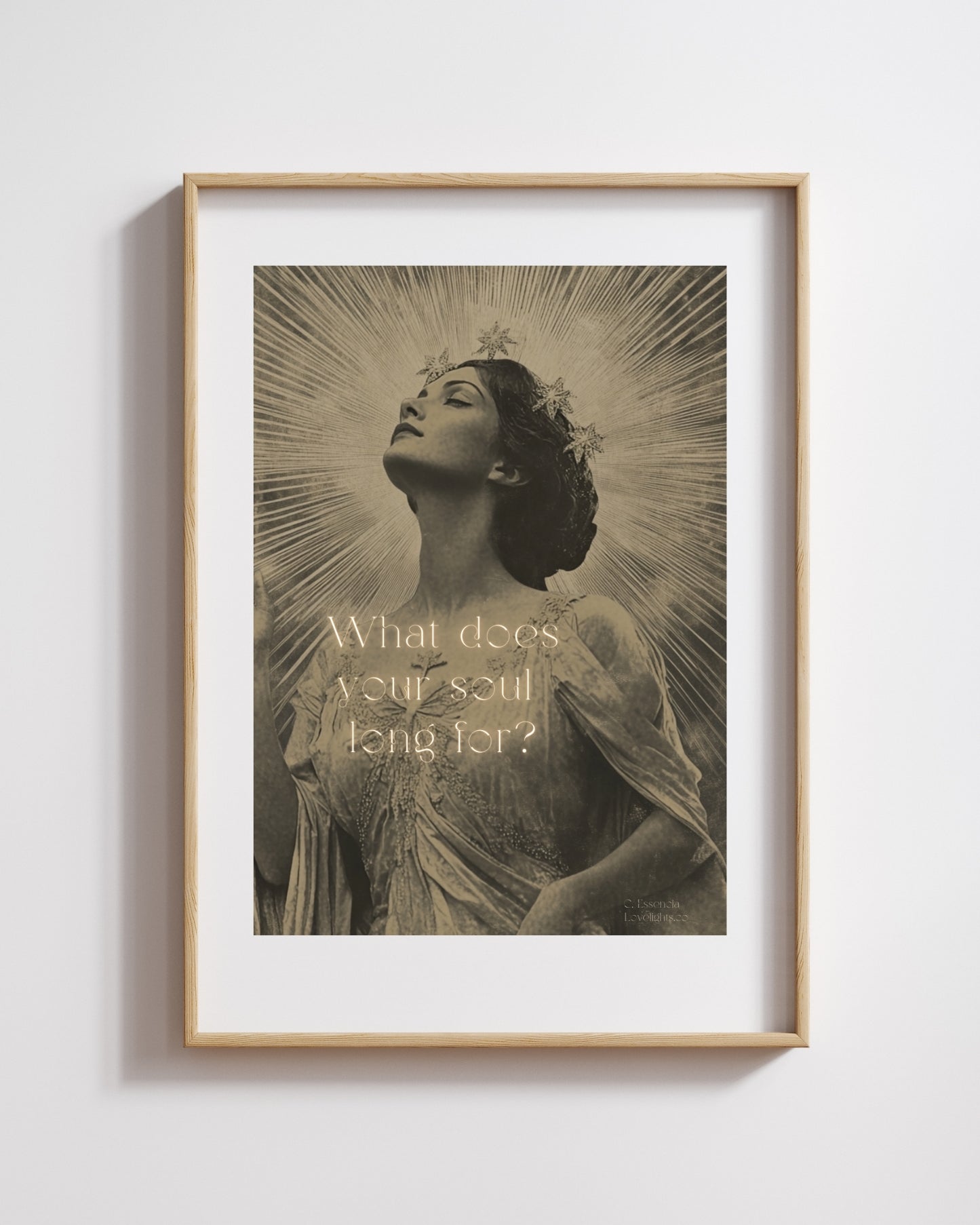 What Does Your Soul Long For? – Digital Art Print