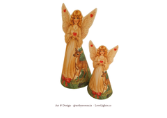 Angel julpynt-angel dekoration-pappersangel att skriva ut