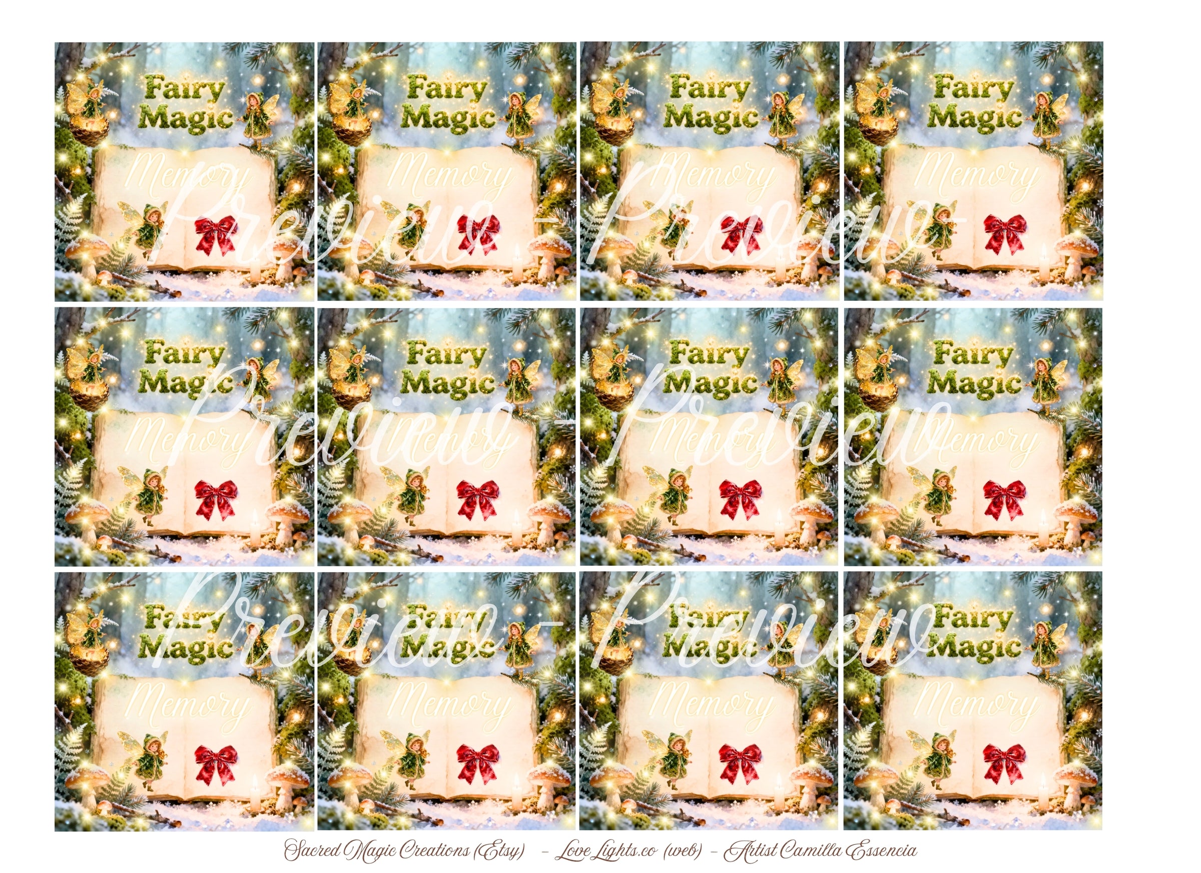 Fairy Lover Gift - Fairy Card Game - Fairy cards by LoveLigths.co