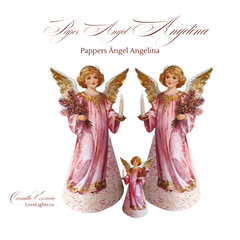 Pyssel att skriva ut - Änglar - Pappersänglar